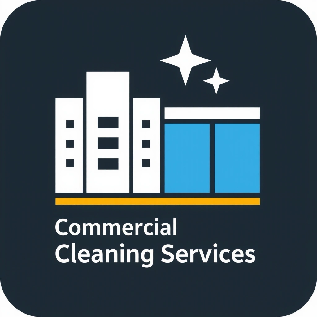 Icon pentru curățenie comercială