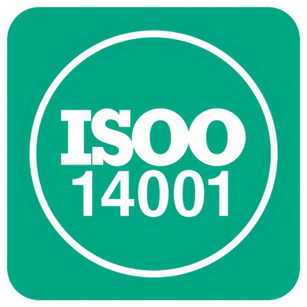 Logo certificare mediu ISO 14001